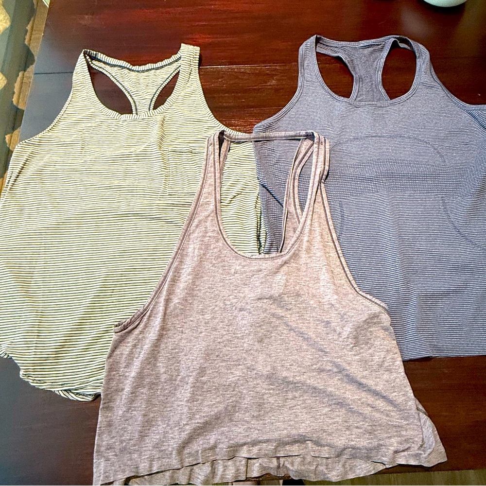 Lululemon Tank-top bundle | Lululemon tanktop | Lululemon size 8 top |